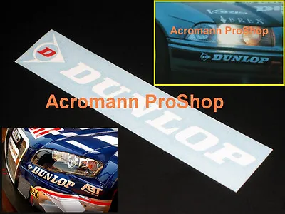 2x 6 15.2cm DUNLOP Decal Sticker Tire Tyre Le Mans DTM Kart Maxx SP Moto Gp Audi • $19.90
