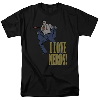 DC Comics - Originals - Superman I Love Nerds - Adult T-Shirt • $17.99