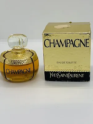 Champagne (1993) Yves St Laurent Eau De Toilette 50ml Vintage Womens Fragrance 2 • £179.99