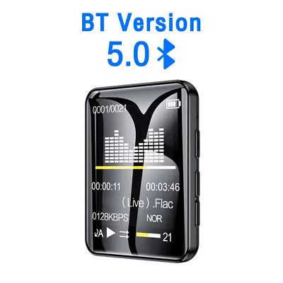 Bluetooth Media MP4/MP3 Player FM Radio Recorder Sport Hifi Sound Music Speaker • £22.31