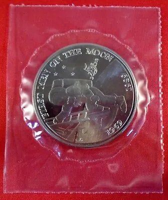 Republic Of The Marshall Island 1#2 First Men On The Moon $5 Commemorative Coin • $0.99