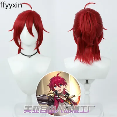 Cosplay Honkai: Star Rail Anime Luka Long Hair Wigs Harajuku Hairpiece • $39.99