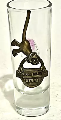 Carlos 'n Charlie's In Cozumel Brass Monkey Shot Glass Jigger • $3.99