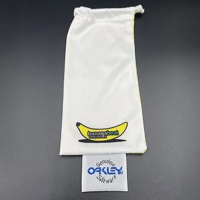$200 • Buy Oakley Microfiber Bag Banana Beat Frogskin RARE 