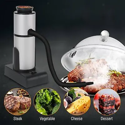 Cold Food Smoker 2 AA Batteries Operated Complete Set Smoking Gun Electric Food • £26.98