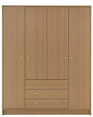 Argos Home Malibu 3 Door 4 Drawer - Oak COLLECTION ONLY!!! NO DELIVERY!!! • £180