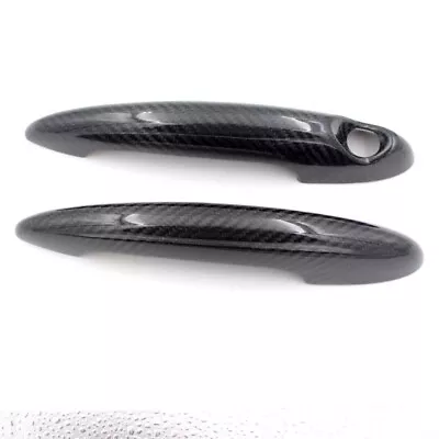 Dry Carbon Fiber Exterior Door Handle Cover For Mini Cooper R50 R52 R53 • $59