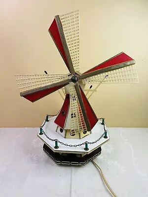 Vintage Holland Made Windmill 1940-1950 Plastic & Wood Rare Musical Collectible  • $99.95