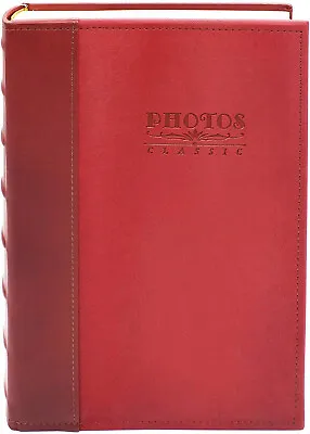 $25.98 • Buy Photo Album Holds 300 4x6 Pictures 3 Per Page For Wedding Family Baby Holiday