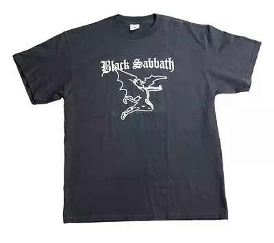 Vintage NOS 2000’s Black Sabbath Black T-Shirt Size Large Delta Pro Weights NEW • $79.95