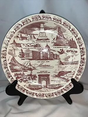 Vernon Kilns Montana Plate Vintage B39 • $19