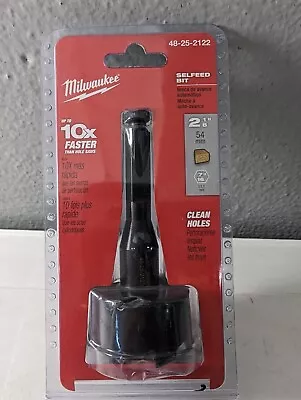 New Milwaukee 48-25-2122 Selefeed Bit 2-1/8  P19 • $19.99