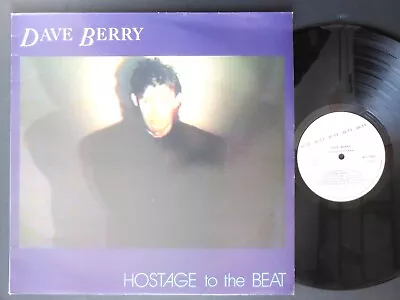 DAVE BERRY Hostage To The Beat 12  Vinyl 5th Studio LP 1987 Butt 007 **SIGNED** • £9.50