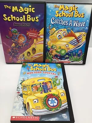 The Magic School Bus Lot Of 3 Children/Family DVD Bundle(B43) • $9.99