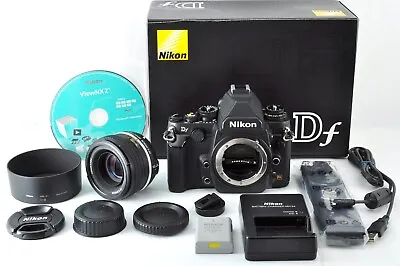 Nikon Df 16.2MP DSLR Black + AF-S 50mm F1.8G Special Edition [Near MINT In Box] • $2941