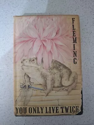 You Only Live Twice First Edition & Printing (1964) With Original Dust Jacket • £30