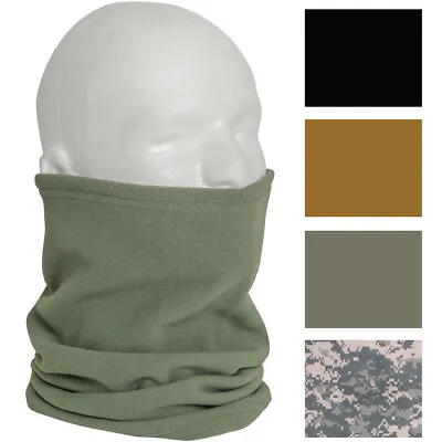 Polar Fleece Military Neck Gaiter Warmer Cold Weather Cover Scarf Guard Neckwear • $9.99