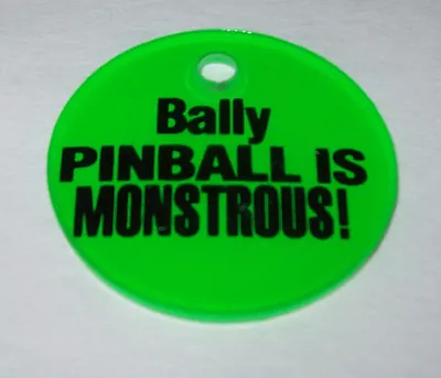 Elvira And The Party Monsters Original Pinball Machine Promo Keychain Monstrous • $7.65