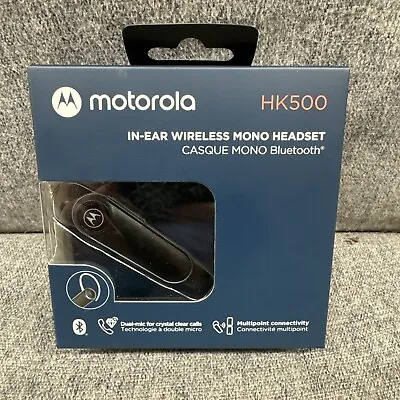 Motorola Bluetooth Earpiece HK500 In-Ear Wireless Mono Headset With Mic • $33.99
