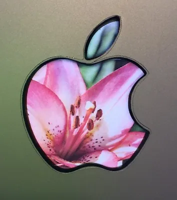 GLOWING FLOWER Apple MacBook Pro Air Sticker Logo Laptop DECAL 1112131517 In • $4.50