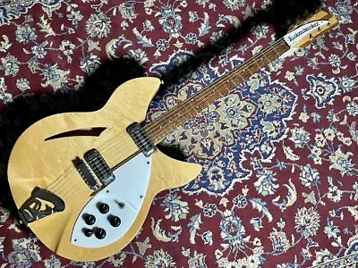 Rickenbacker 330 Mapleglo USA 1965 Vintage Semi Hollow Body Electric Guitar • $5327