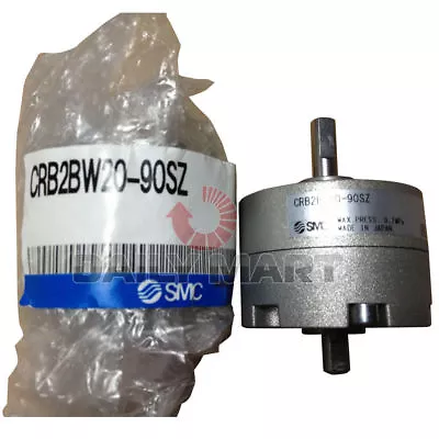 SMC CRB2BW20-90SZ Rotary Actuator Direct Mounting 90 Dbl Shaft W/ Angle Adjustor • $168.79
