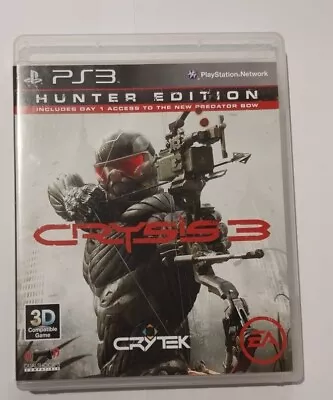 Crysis 3 Hunter Edition PlayStation 3 PS3 Game • $10