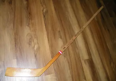 Vintage New Old Stock Victoriaville Wood Hockey Stick Autographed 1970 Buffalo • $149.99