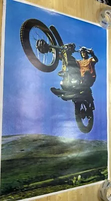 Vintage Poster Dirt Bike Motocross 1979 Fieldmanagers Double Sided 22x35” • $34.99