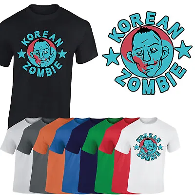 Korean Zombie Mens T-Shirt Fight Knockout Champion Martial Arts Gift Tshirt • £8.99