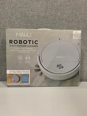 Mahli Robotic 3-in-1 Vacuum Cleaner For Hardwood Floors Tiles Carpet Mint • $39.99