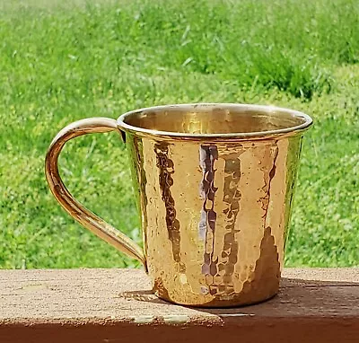 Vintage Sertodo Moscow Mule Mexico Hammered Copper Handled 12 Oz Mug Cup • $23.99