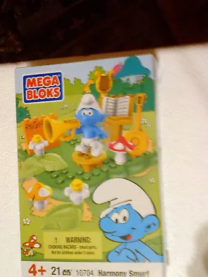 Mega Bloks Harmony Smurf (10704) 21 Pcs. 4+ Mega Brands Inc. • $7.23