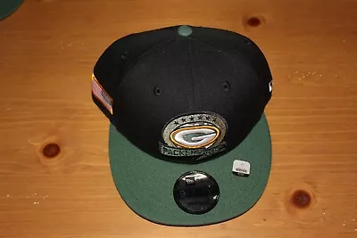 New Era Green Bay Packers Hat Snapback 9FIFTY  Salute To Service Cap With Tags • $18