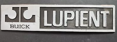 Lupient-Buick--Plastic  Dealer Emblem Car  Vintage SM6467 • $19.24