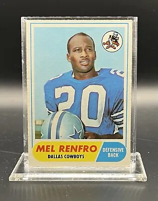 1968 Topps #129 Mel Renfro Dallas Cowboys Hof • $6.44