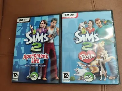 £15 • Buy The Sims 2: Apartment Life + Sims 2 Pets