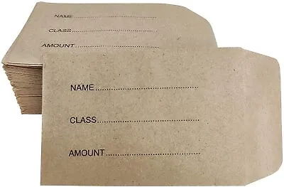 £13.89 • Buy 800pcs Dinner Money Envelopes - 70mm X 105mm - Mini Envelopes, Small Envelopes