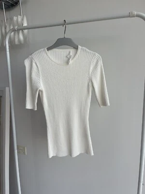 Viktoria And Woods Ribbed Tee Size 0  • $150