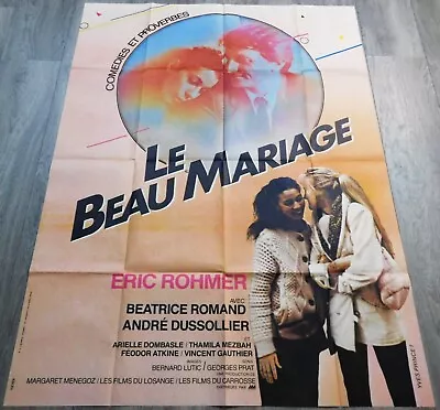 A Good Marriage French Movie Poster Original 47 63 1982 Eric Rohmer • $79