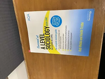 A Level AQA Sociology Revision Guide Book 1 • £10