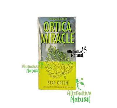 ORTICA MIRACLE 30 Tabs De 500mg • $21.90