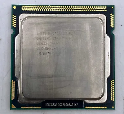 Intel Core I7-860 Desktop CPU Processor- SLBJJ • $24.99