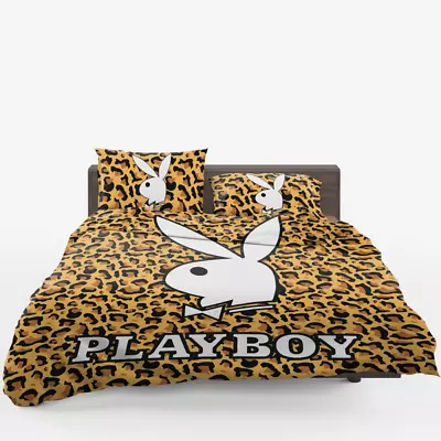 Playboy Quilt Duvet Cover Set Children Super King Bedding Single Bed Linen • $58.29