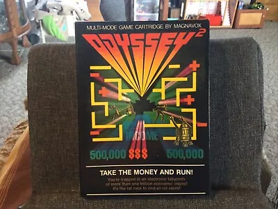 Take The Money And Run (Odyssey2/Videopac 1978) • $15