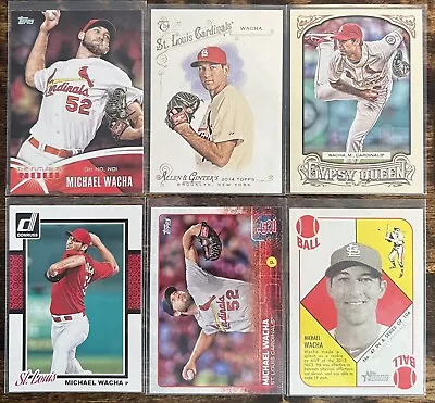 ⚾️Michael Wacha 6-CARD LOT (2014-2015) St. Louis Cardinals • $2.75