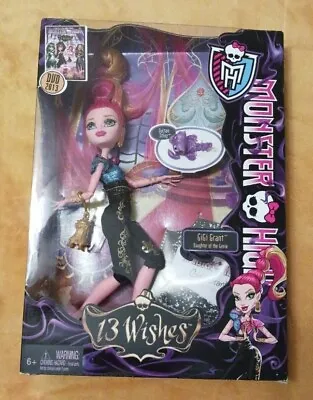 Monster High 13 Wishes Gigi Grant New In Box (NIB) • $150