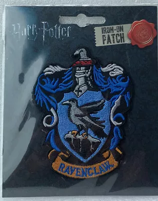 $10.99 • Buy Harry Potter Ravenclaw Iron-On Patch Official New Sealed 3.75”