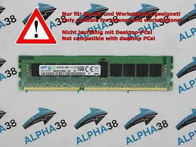 Samsung 8 GB Rdimm DDR3-1600 RAM Dell Precision Work Station T3610 Server RAM • $15.27