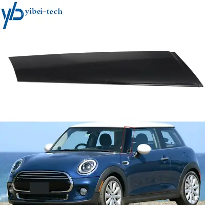 For 2007-2015 Mini Cooper Left Side Windshield Pillar OutSide Black Trim Panel • $33.51